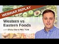 Western vs Eastern Food: Similar or Very Different? Webinar October 4, 2021
