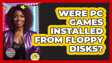 Were PC Games Installed From Floppy Disks?