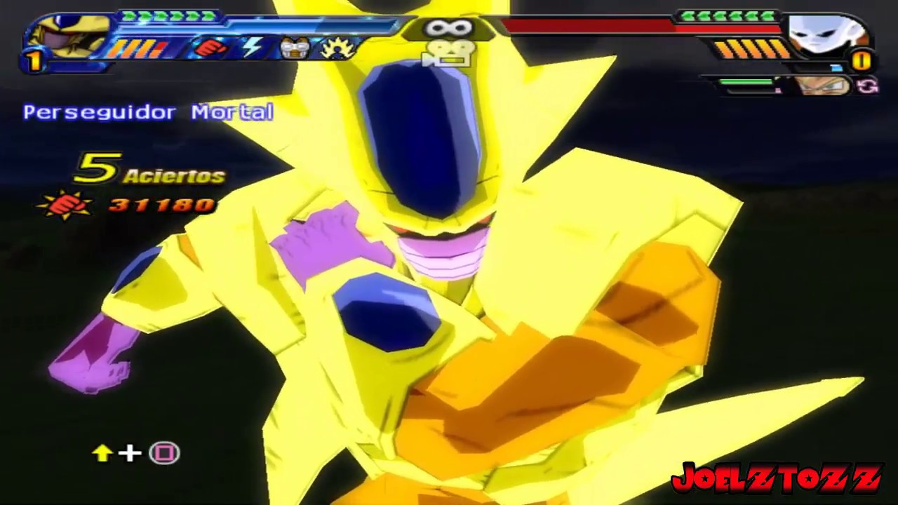 Golden Cooler Cooler And Baby Fusion (Baby Cooler) DBZ Tenkaichi 3