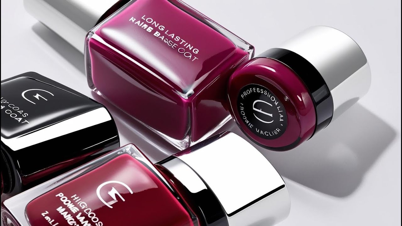 2pc Top And Base Coat Set High Gloss, Low Odor, Long-Lasting Nail ...
