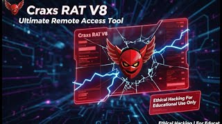 Craxs RAT V8 .Full setup How to downloads#craxsrat #craxsrat_V8