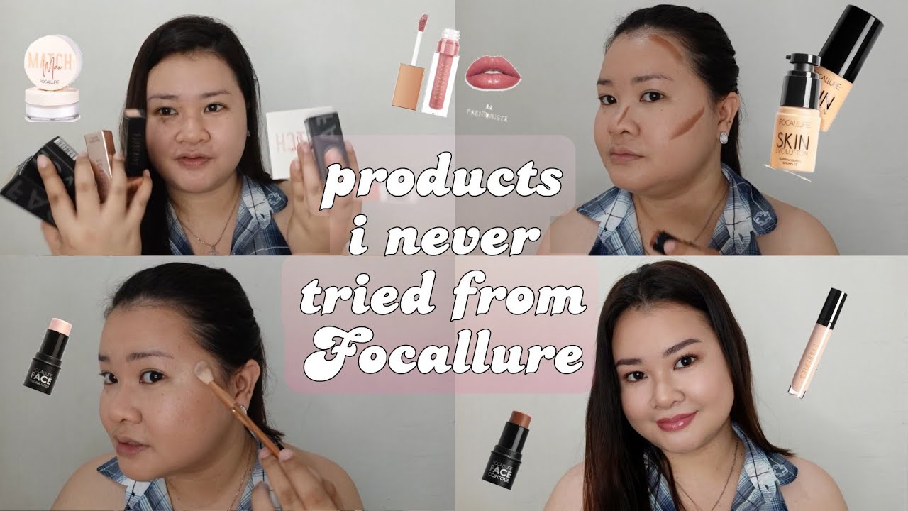 Full Face Of Products I Never Tried From Focallure Stagenius YouTube