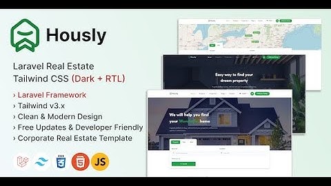 How To Complete Real Estate Website Very Easy With Hously  Real Estate Multilingual System 2023