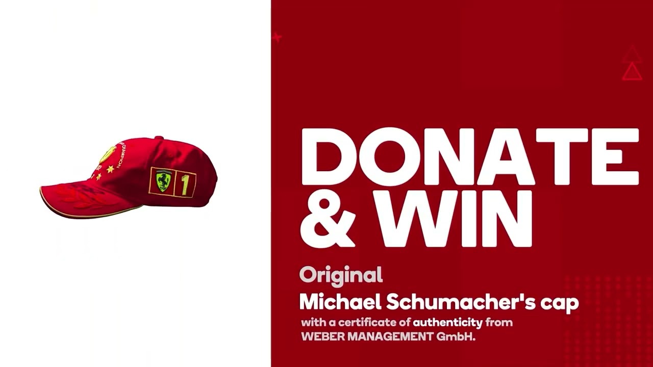Michael Schumacher’s cap raffle!