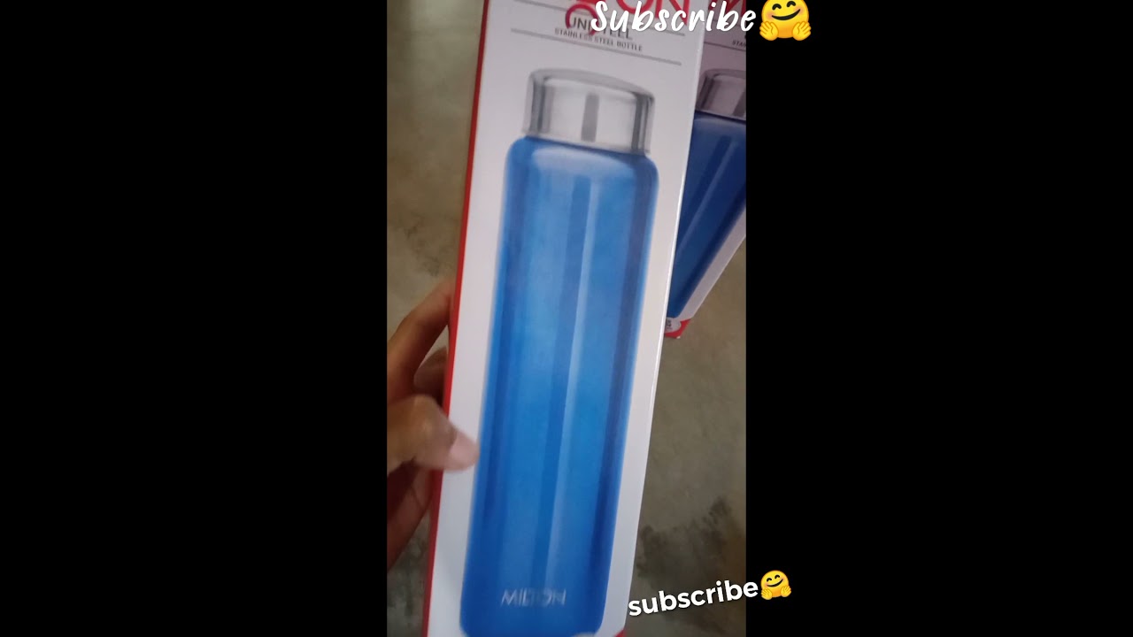 Milton steel bottle 1000ml unboxing video 
