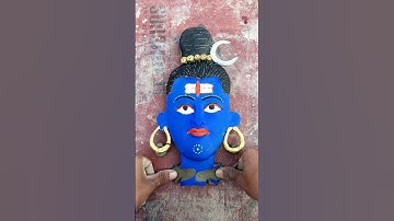 Bholenath murti making/mahadev idols making/bholenath idol making #trending
