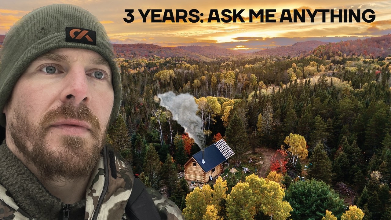 3 Years: Ask Me Anything Q&A, Return to Work |EP 114| Log Cabin Build on Off-Grid Homestead