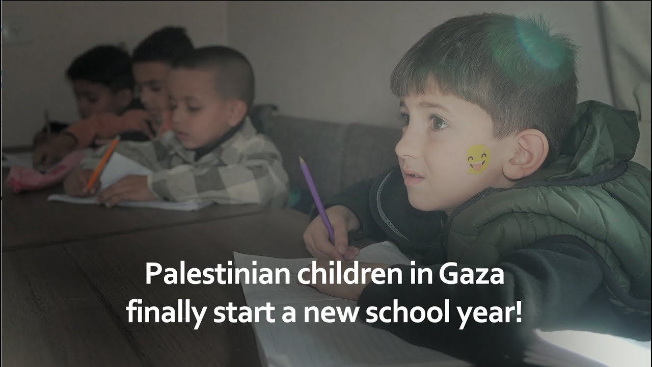 Gaza Children Return to School!