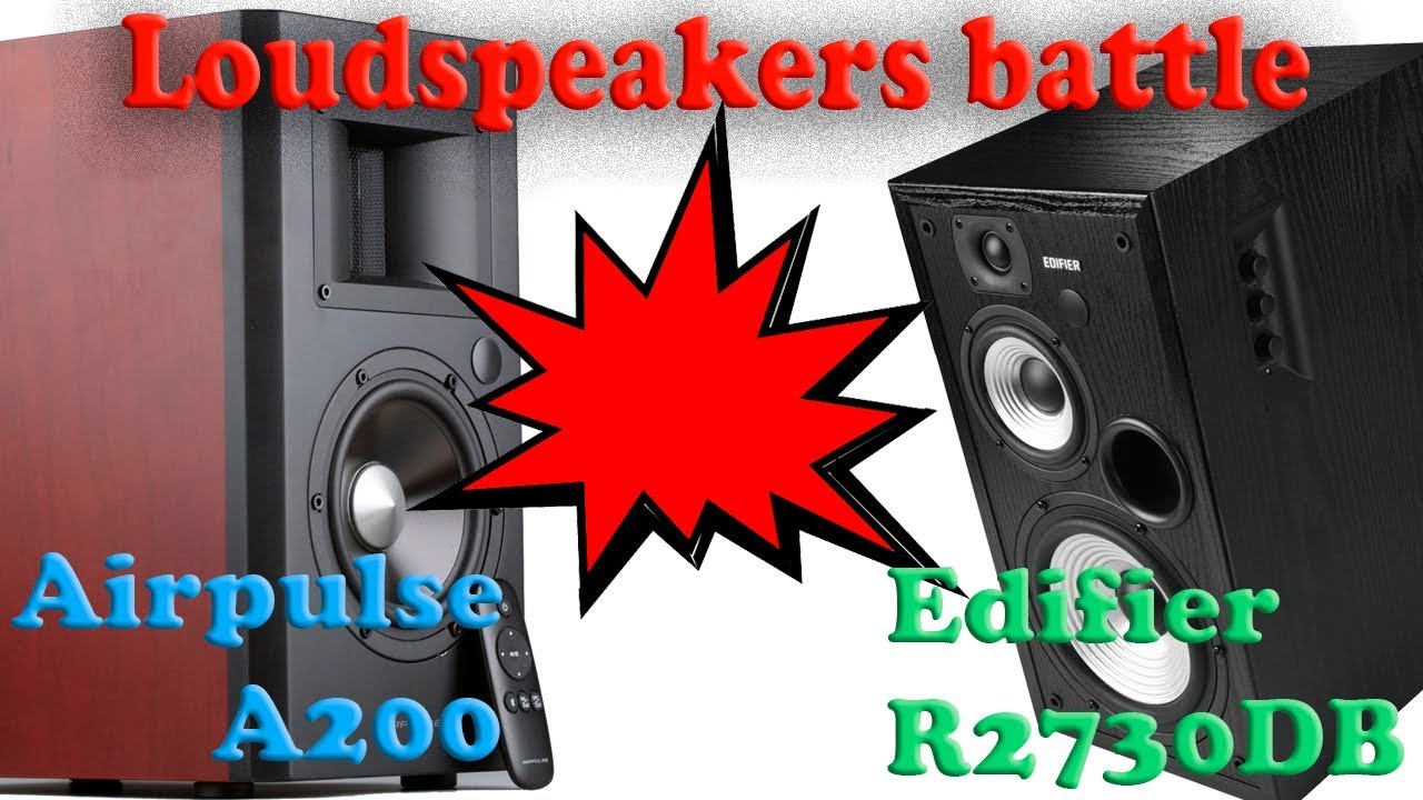 Эпическая битва колонок. Airpulse A200 vs Edifier R2730DB