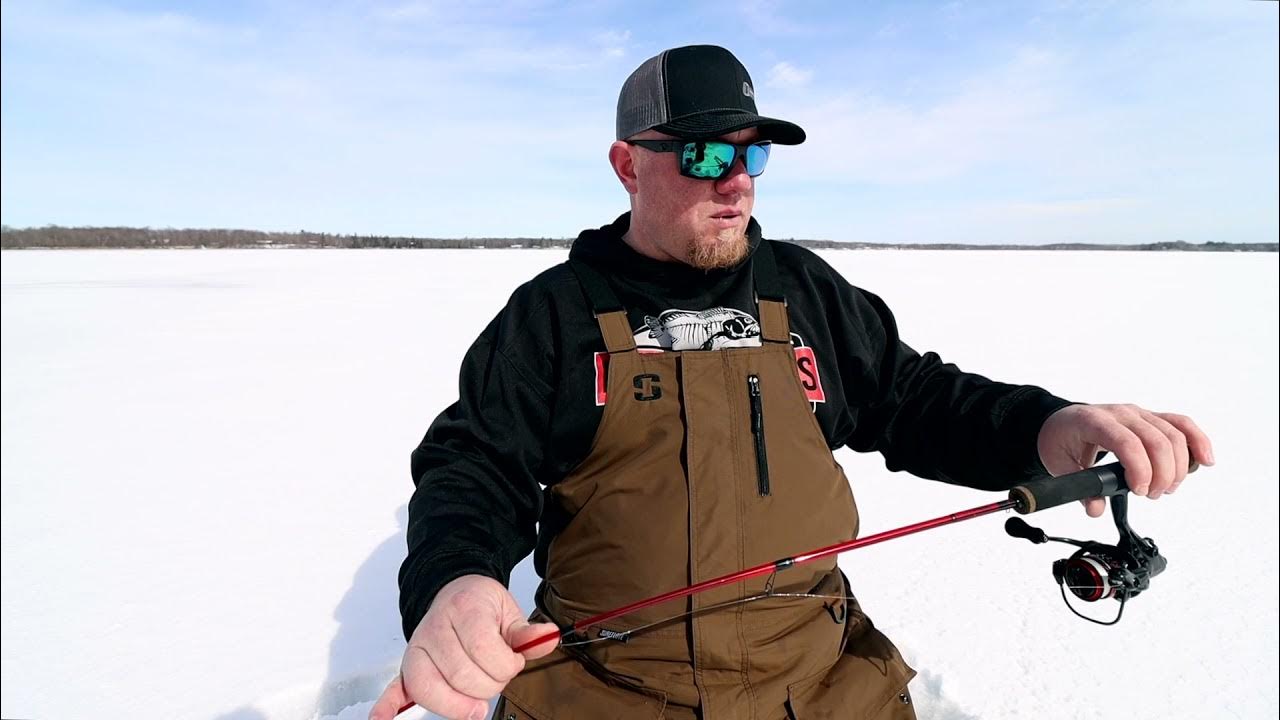 Ice Fishing Rod Breakdown Brad Hawthorne on the Tuned Up Custom Rods