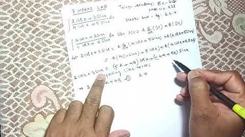 MATHS-2B IPE INDEFINITE INTEGRATION LAQ QUESTIONS FROM TELUGU ACADEMY, DEEPTHI BOOK-BY YOUSUF BAIG