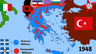 The Greek Civil War / Live Conflict Map