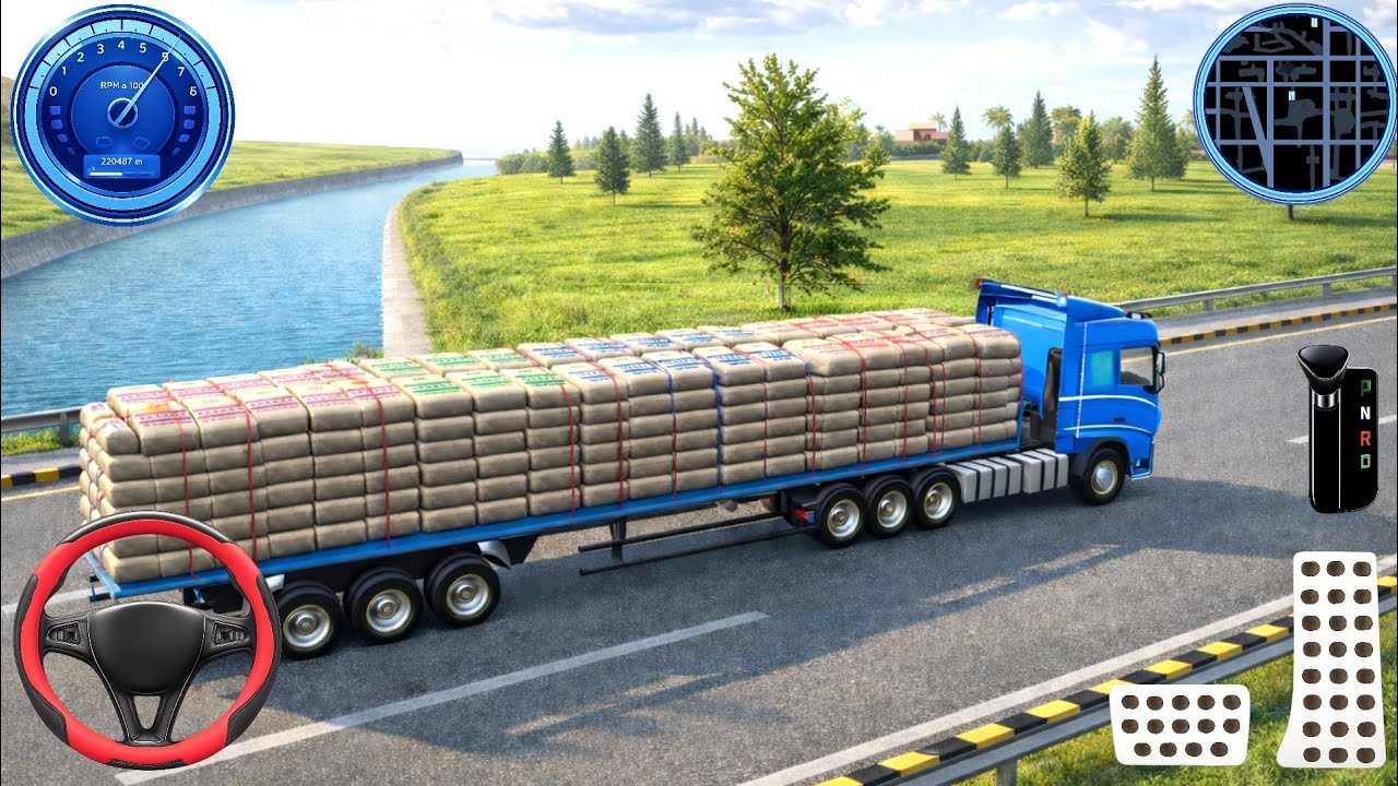 American Truck Cargo Driving 3D | Heavy Truck Driving & Cargo Transport | Android Gameplay