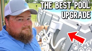 BIG UPGRADE:  Pool Skimmer Install on Intex Above Ground Pool | Hayward SP1091LX Dyna-Skim screenshot 4