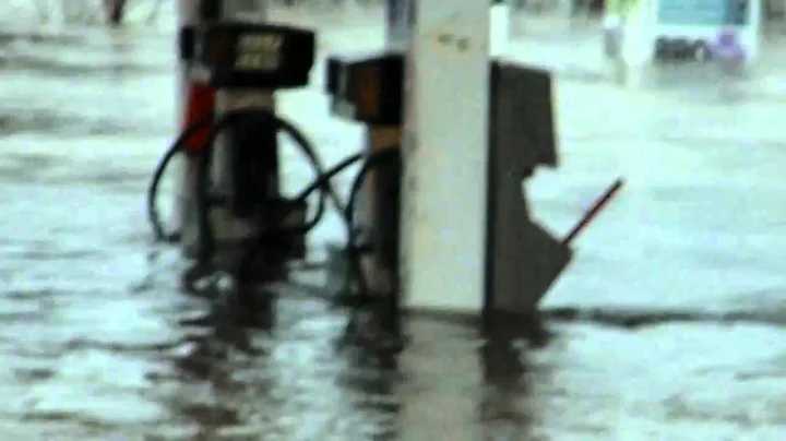 St. Stephen New Brunswick-King Street Irving Flooding