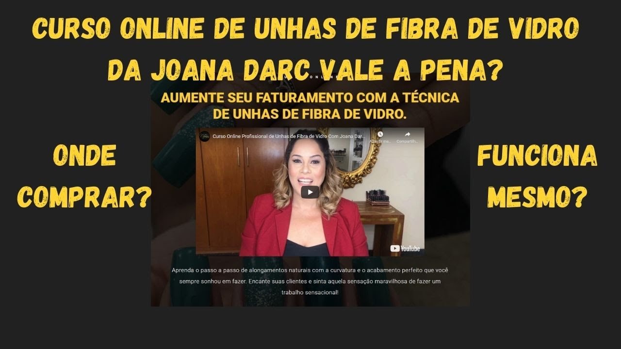 Curso de Unhas de Fibra de Vidro - Unhas de Fibra de Vidro Passo a Passo Detalhado - Encapsuladas
