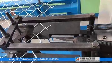 Fully Automatic(Single Wire) Chain Link Fence Machine