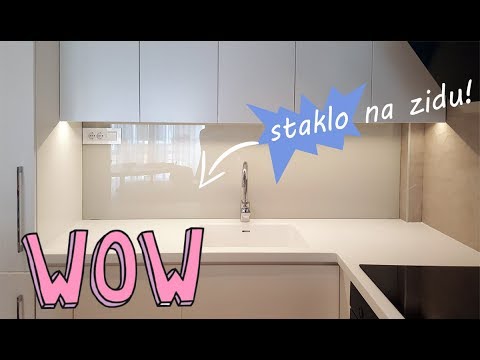 Video: Staklena pozadina - šta je to? Kako zalijepiti staklene tapete? Boja za staklene zidove