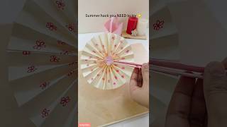 DIY Summer Handfan | Easy &amp; Aesthetic ✨