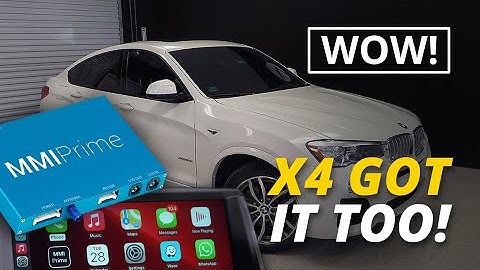 BMW CarPlay MMI Prime/PRO Retrofit Install In BMW X4 – Step-by-Step Tutorial