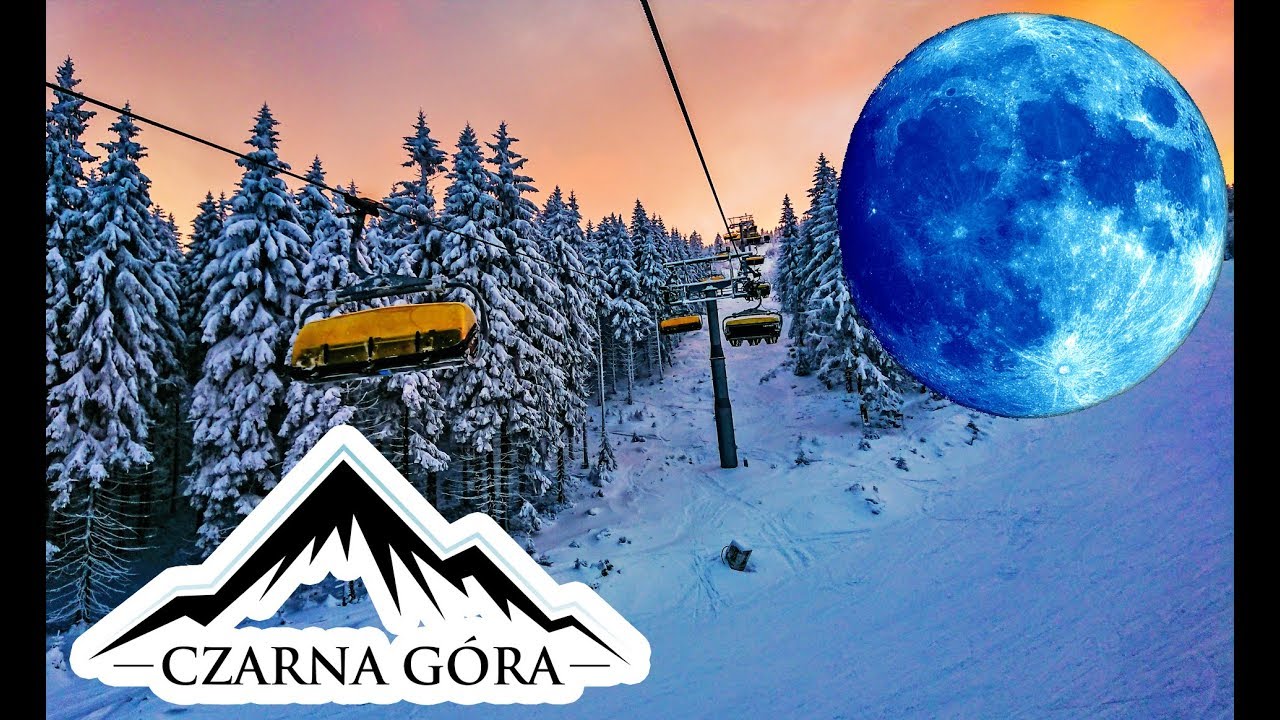 Night skiing - Czarna Góra (Poland)