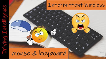 How To Fix Logitech Wireless Keyboard, Mouse Intermittent Connection: Model K350 Works Randomly