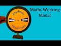 Maths Working Model on Algebraic Identities | Maths Model for Exhibition | Maths Project