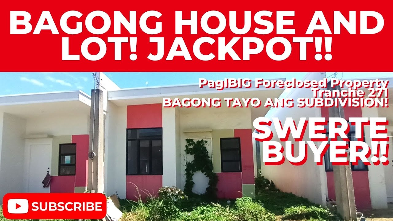 BAGO AT MURANG FORECLOSED HOUSE! JACKPOT KA DITO | SWERTE MAKAKABILI | CABUYAO, LAGUNA