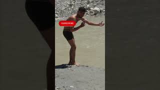Ganga Ke Udgam Par Snan #shorts