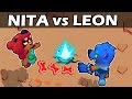 NITA vs LEON | 1vs1 | Brawl Stars