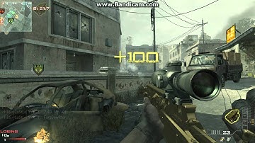 MW3: MSR Triple Kill Feed