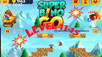 SUPER BINO GO level 11-15