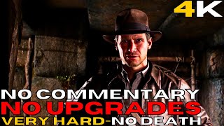 Indiana Jones And The Great Circle No Death Challenge - [4K/60 fps] (Very Hard , No Upgrades)
