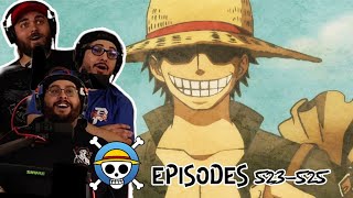 HE WORE IT FIRST?! | ONE PIECE | EP 523-525 | ANIME REACTION | FIRST TIME WATCHING ONE PIECE