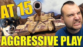 Playing Aggressively with the AT 15: Armor 4/5 | World of Tanks