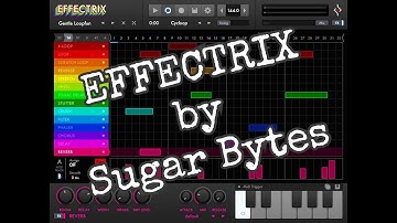 EFFECTRIX by Sugar Bytes Demo and Tutorial for the iPad