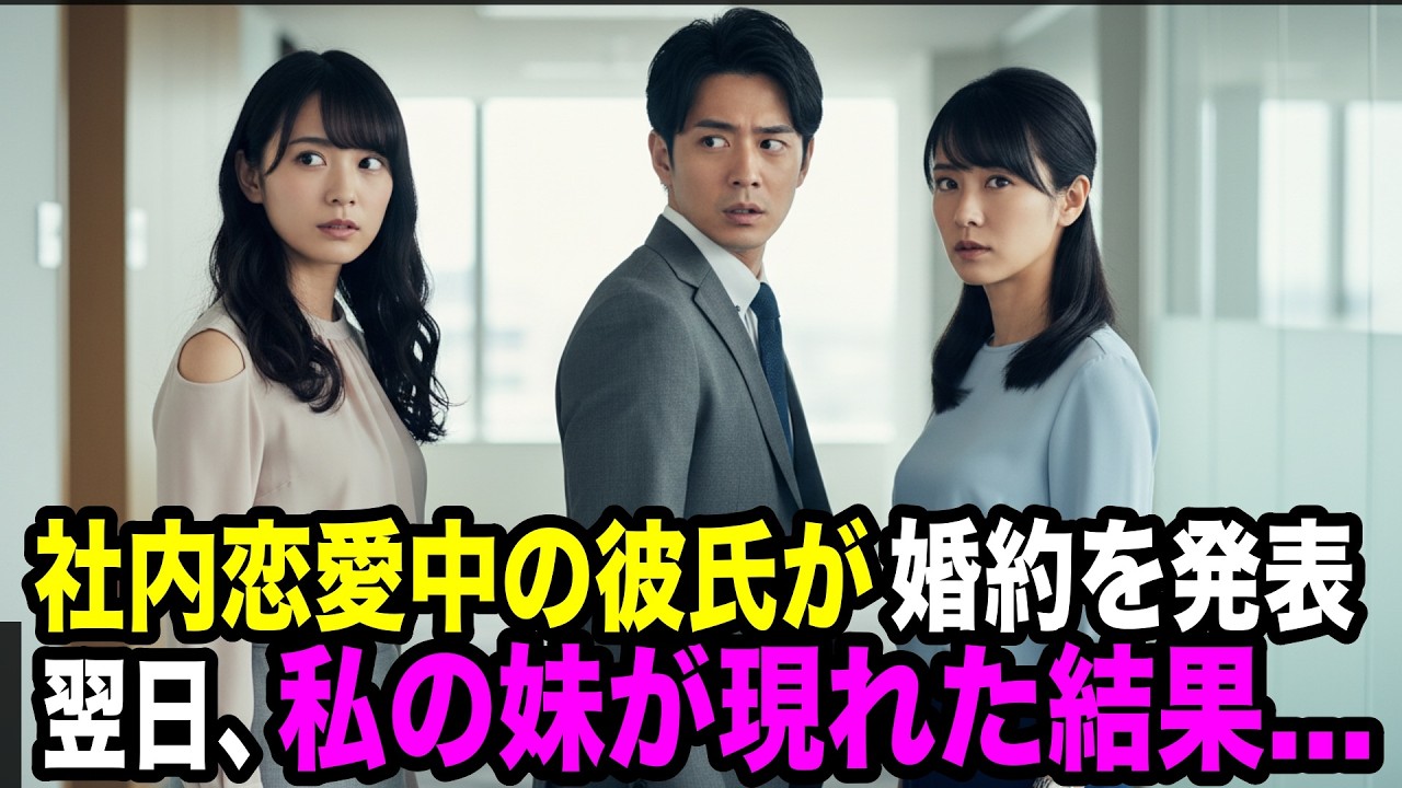 社内恋愛中の彼氏が昇進と同時に美人の新入社員との婚約を発表した⇒ブチ切れた私は…【スカッとする話】