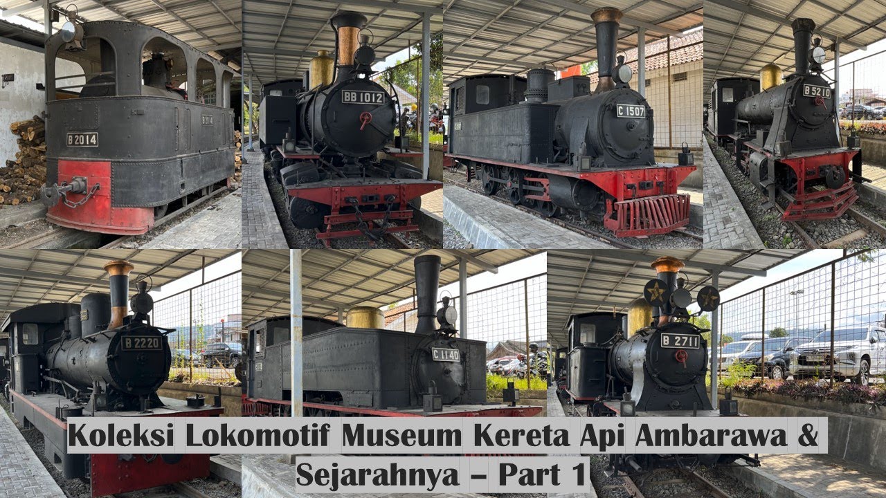 Коллекция и история локомотивов Железнодорожного музея Амбарава — Часть 1