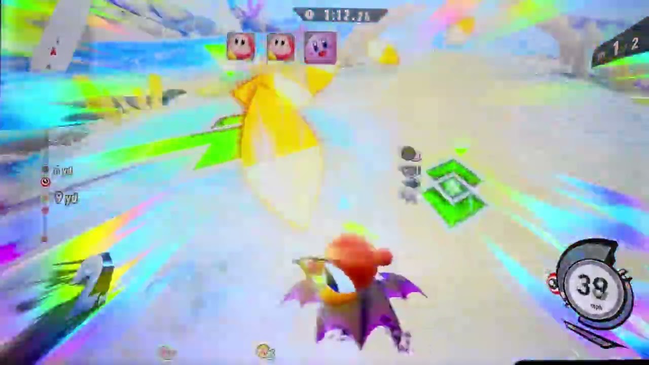 Kirby Air Riders: Air Ride Waveflow Waters (Waddle Doo and Shadow Star)