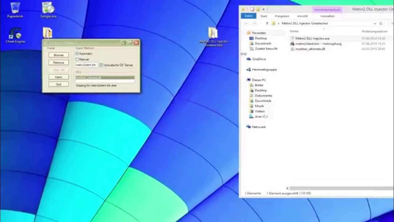 Metin2 DLL Injector [UNDETECTED] YouTube