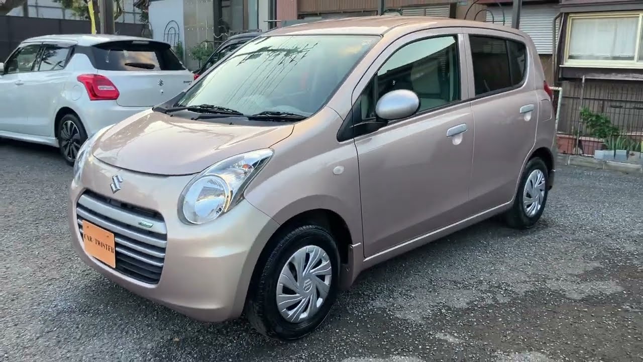 平成２６年６月登録スズキアルトエコ　ECO-S　禁煙車　アイドリングストップ　走行３９４４６キロ　ガラス系ボディーコーティング済