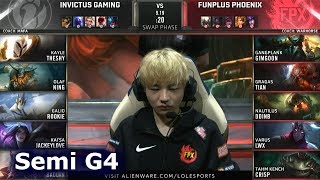 FPX vs IG - Game 4 | Semi Finals S9 LoL Worlds 2019 | FunPlus Phoenix vs Invictus Gaming G4