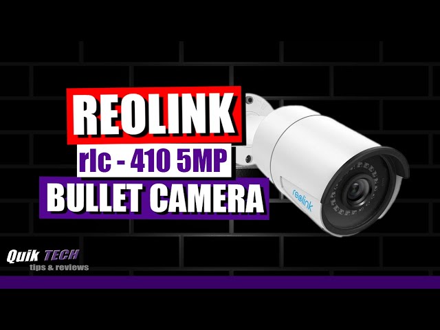 Cámara de Seguridad IP Reolink modelo RLC-410-5MP - Musical