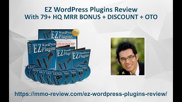EZ WordPress Plugins Review | EZ WordPress Plugins Bonus | EZ WordPress Plugins Discount