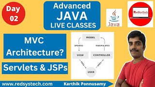 Advanced Java Live Session | MVC Design pattern | Design Patterns | JSP | Servlet | Java |RedSysTech