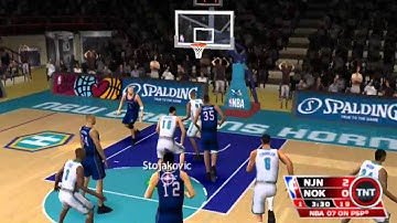 NBA 07 PPSSPP v.1.0.1 on Nvidia Shield Tablet (Android)
