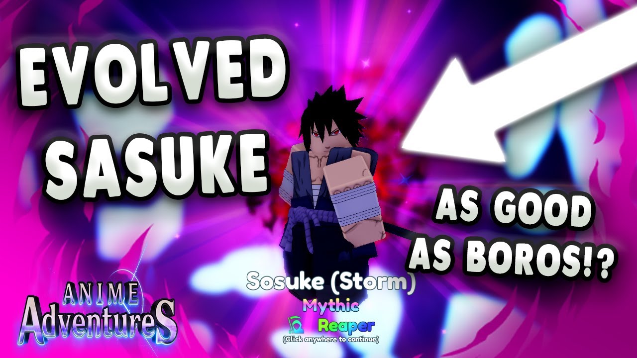 UPD 10.7.5] Anime Adventures Tier List Ft. Sasuke, Shisui & Itachi Mythic  Evo! 