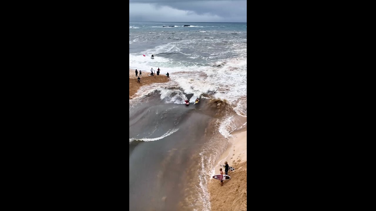 THIS MASSIVE RIVER BREAK WAS UNEXPECTED!  
