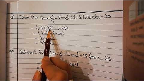 CLASS 6   MAY   Maths  Ex 5b Lecture10
