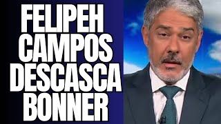 BONNER FICA ENFURECIDO AO VER VÍDEO DE FELIPEH CAMPOS LHE RESPONDENDO AO VIVO